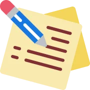 write recquiremnts indicator icon